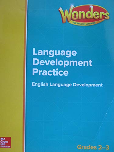 Book Wonders for English Learners Grades 2-3 Language Development Practice free