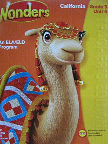 Book Wonders Grade 3 Unit 4 California Teacher's Edition free