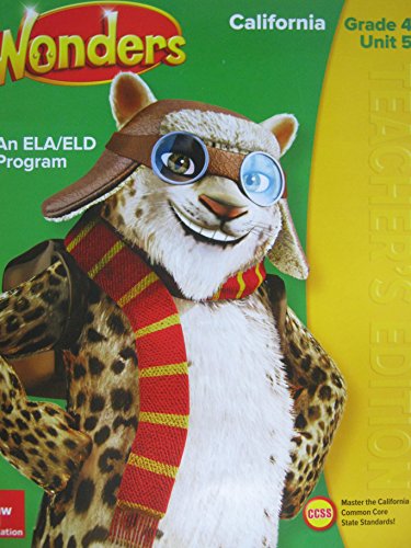 Book Wonders Grade 4 Unit 5 California Teacher's Edition free