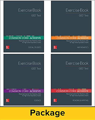Book Common Core Achieve, GED Exercise Book 25 Copy Set (BASICS & ACHIEVE) free