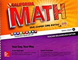 Book CA Math CCSS Teacher Walkaround Edition Course 3, Volume 2 free