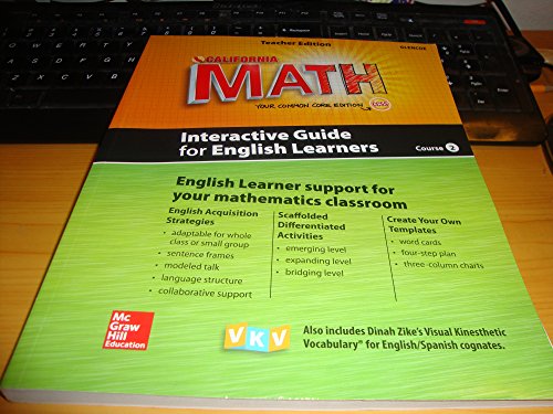 Book California Math Interactive Guide for English Learners Course 2 Teacher Edition Glencoe free
