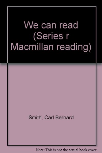Book We can read (Series r Macmillan reading) free