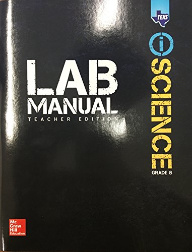 Book TEKS iScience Grade 8 Lab Manual - Teacher Edition free