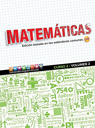 Book Glencoe Math, Course 2, Volume 2, Spanish Student Edition (MATH APPLIC & CONN CRSE) (Spanish Edition) free