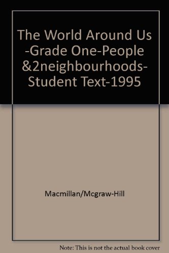 Book World Around Us Grade One People 2neighbourhoods Student Text 1995 free
