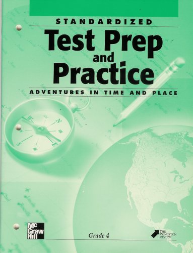 Book Standardized Test Prep and Practice Adventures in Time and Place Grade 4 free