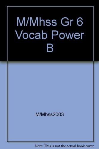 Book MacMillan/McGraw-Hill Our World Vocabulary Power Social Studies Grade 6 free