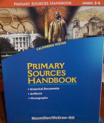 Book Grades 3-4 Primary Sources Handbook (California Vistas) free