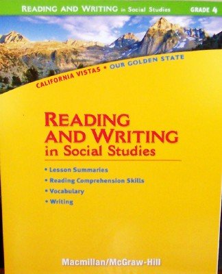 Book Reading and Writing in Social Studies, Grade 4 (California Vistas: Our Golden State) free