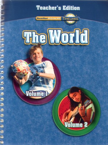 Book TimeLinks: Grade 6 The World Teacher Edition free