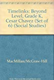 Book TimeLinks:  Beyond Level, Grade K, Cesar Chavez (Set of 6) (Social Studies) free