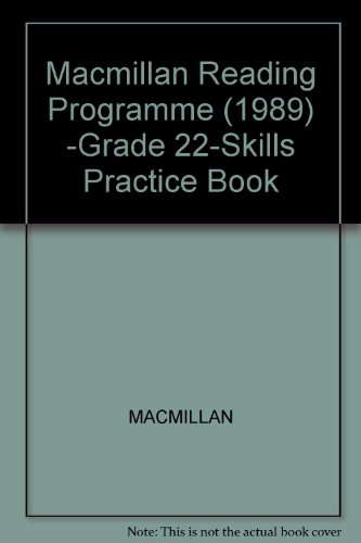 Book Macmillan Reading Programme (1989) -grade 22-skills Practice Book free