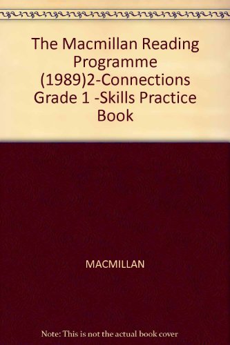 Book The Macmillan Reading Programme (1989)2-connections Grade 1 -skills Practice Book free