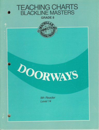 Book Teaching Charts; Blackline Masters (doorways, Level 14) free