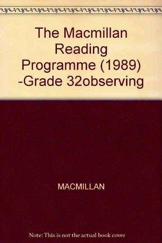 Book Observing (Connections, Macmillan reading program) free