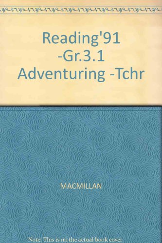 Book Reading 91 Gr 3 1 Adventuring Tchr free