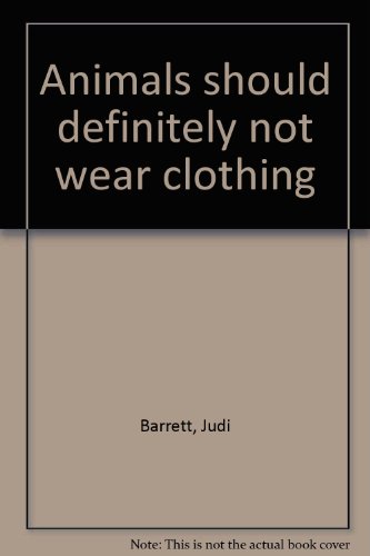 Book Animals should definitely not wear clothing free