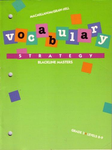 Book Vocabulary Strategy Blackline Masters : Teacher Materials free