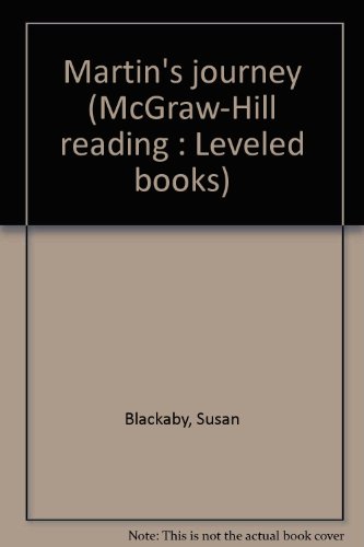 Book Martin's journey (McGraw-Hill reading : Leveled books) free