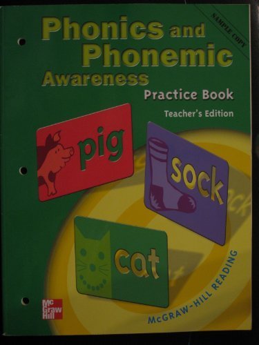Book Phonics and Phonemic Awareness Practice Book Teacher's Edition Grade 3 McGraw-Hill Reading free