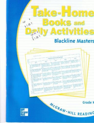Book Mcgraw Hill Reading K, Take Home Books And Daily Activities, Blackline Masters free