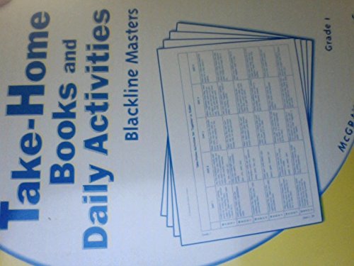 Book Grade 1 Blackline Masters Take-Home Books and Daily Activities (McGraw-Hill Reading) free