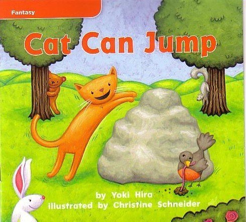 Book Cat Can Jump - Fantasy, GR B Benchmark 2 Lexile 20 1.1 Week 1 free