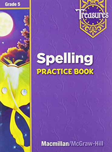 Book Grade 5 Treasures Spelling Practice Book (Grade Five) free