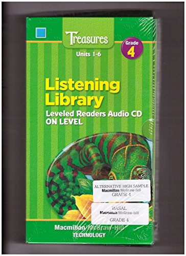 Book Listening Library Leveled Readers Audio Cd On Level Units 1-6 (treasures Grade 4) free