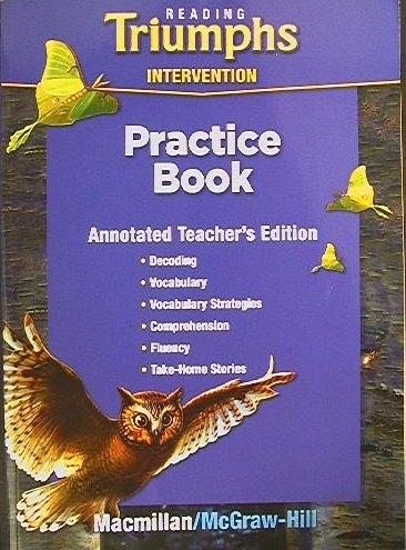 Book Reading Triumphs Intervention (Practice Book Grade 5, Annotated Teacher's Edition) free