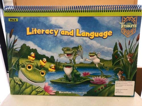Book Pre-K Literacy and Language Flip Chart (Little Treasures) free