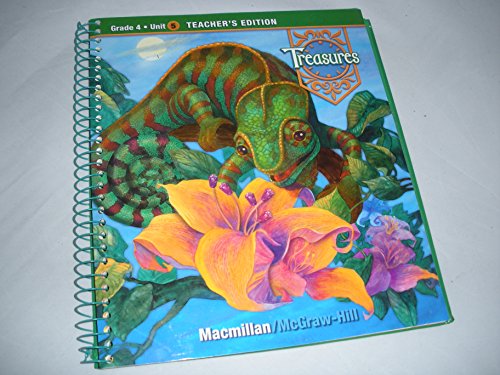 Book Treasures A Reading/language Arts Program Grade 4 Unit 5 Relationships Teacher's Edition free