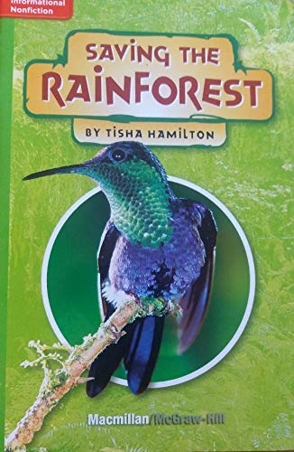 Book Saving The Rainforest (Macmillan Leveled Reader Library; Informational Nonfiction) free