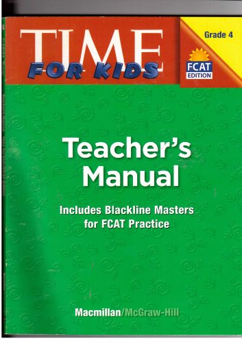 Book Time For Kids Fcat Edition Grade 4 Teacher's Manual (florida Treasures) free
