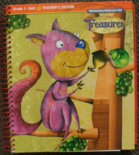 Book Madmillan/mcgraw-hill Treasures Grade 1 Teacher's Edition (Grade 1 Unit 2 Teacher's Edition, Teacher free