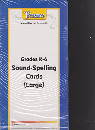 Book Treasures Grades K - 6 Sound-Spelling Cards (Large) free
