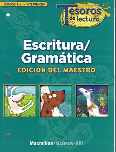 Book Tesoros De Lectura, A Spanish Reading/language Arts Program, Grade 1, Intervention Writing/grammar Te (elementary Reading Treasures) free