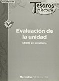 Book Tesoros de lectura, A Spanish/Reading/Language Arts Program, Grade K, Unit Assessment Book free