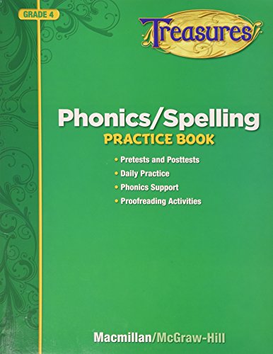 Book Phonics / Spelling Practice Book Grade 4 (Treasures) free