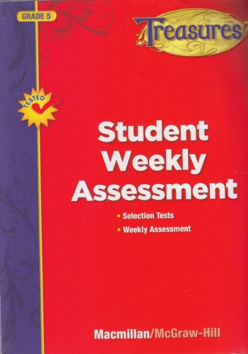 Book Treasures, Grade 5, Student Weekly Assessment free