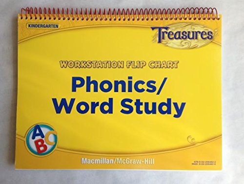 Book Phonics/Word Study Treasures Kindergarten Workstation Flip Chart free