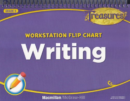 Book Treasures, Grade 5, Workstation Flip Chart, Writing free