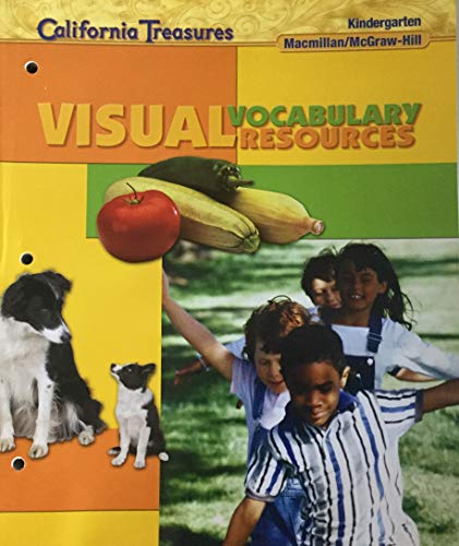 Book Treasures Visual Vocabulary Resources Kindergarten by August (2011-08-01) free