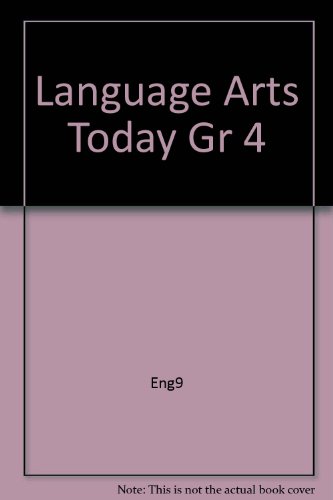 Book Language Arts Today Grade Four free