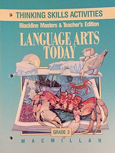 Book Macmillan La Today Thinking Skills Activities Blackline Masters & Teacher's Edition Grade 3 (1991) free