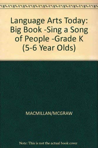 Book Sing a Song of People (Language Arts Today) free