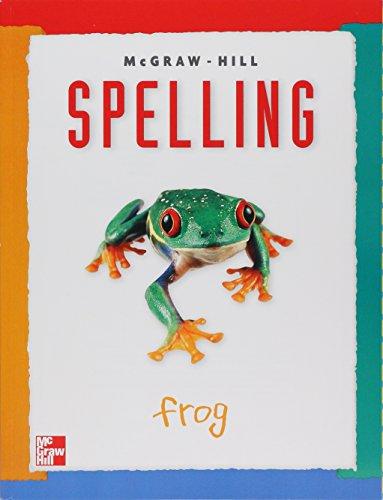 Book McGraw-Hill Spelling Level 1student book free