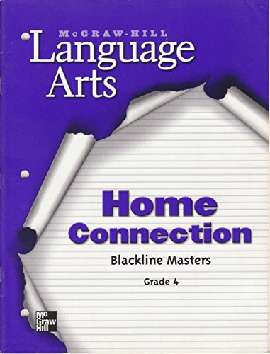 Book Language Arts Language Support Home Connection Blackline Masters Grade 4 free