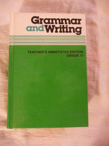 Book Grammar And Writing Teacher's Annotated Edition Grade 11 free